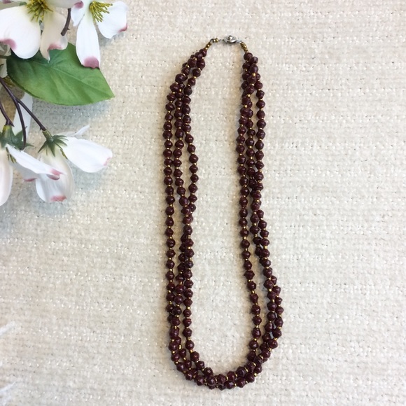 31 Bits Oxblood Necklace - Picture 6 of 6